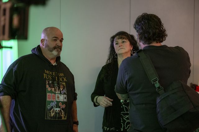 Book release party: Guests in conversation