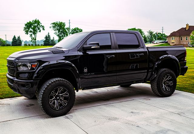 G Rides: Black pickup truck