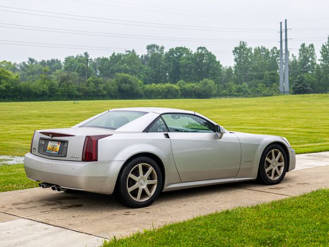 Silver Cadillac convertible