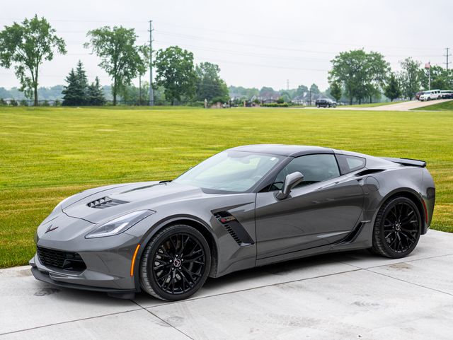 Grey Chevrolet Corvette