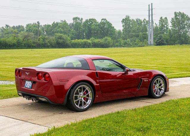 Red Chevrolet Corvette