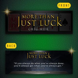 MTJL bookmark, front and back