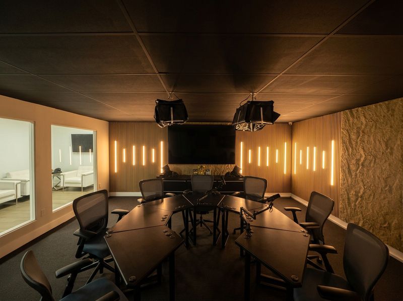 The More Than Just Luck Studios recording room