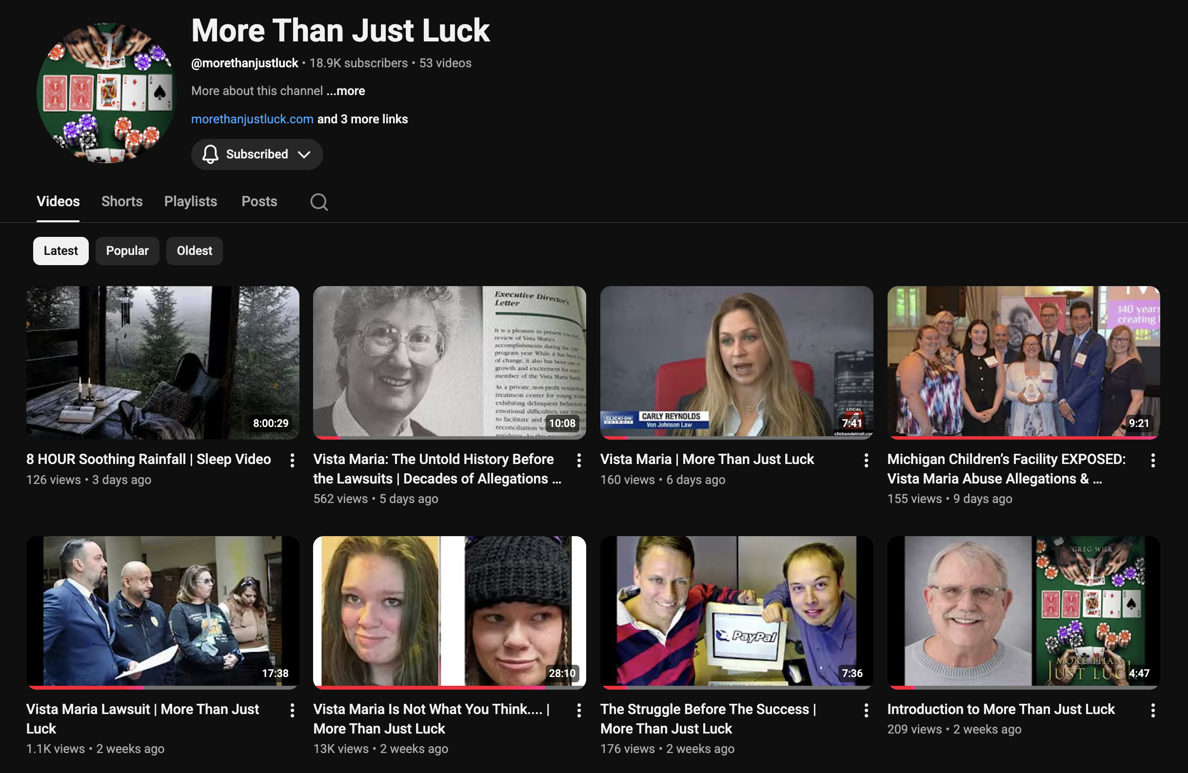More Than Just Luck – May Newsletter